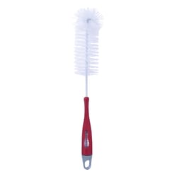 Superio Brand 1 in. W Hard Bristle Rubber Handle Bottle Brush