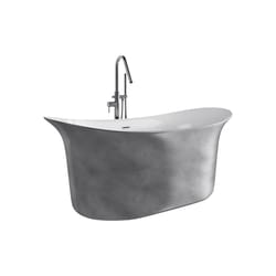 A&E Bath and Shower 27 in. H X 31 in. W X 66 in. L White Bathtub