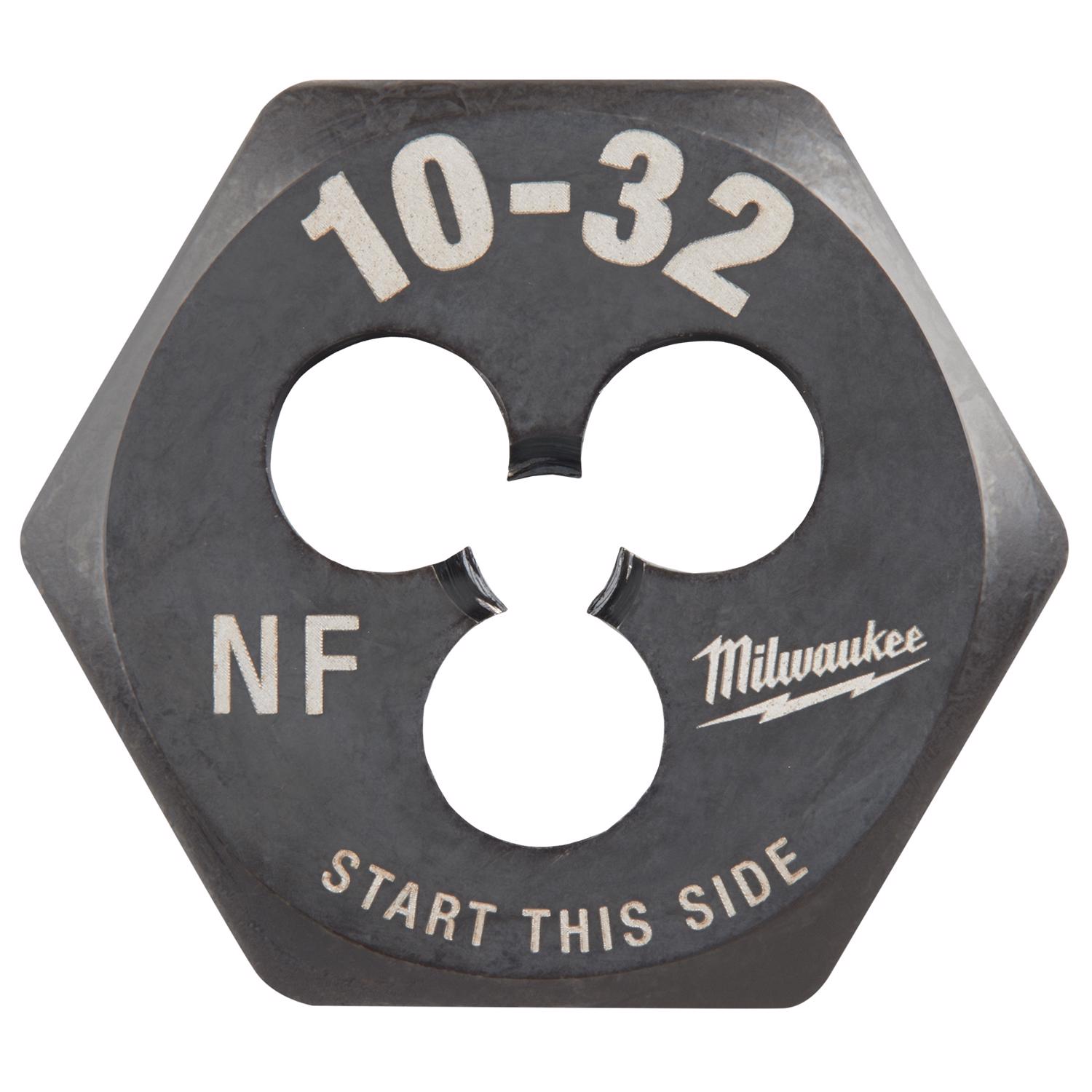 Milwaukee SAE 10-32 Hex Threading Die