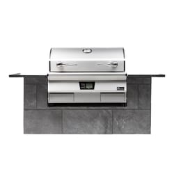 Recteq E-Series Built-in 1300 Wood Pellet Grill and Smoker Silver
