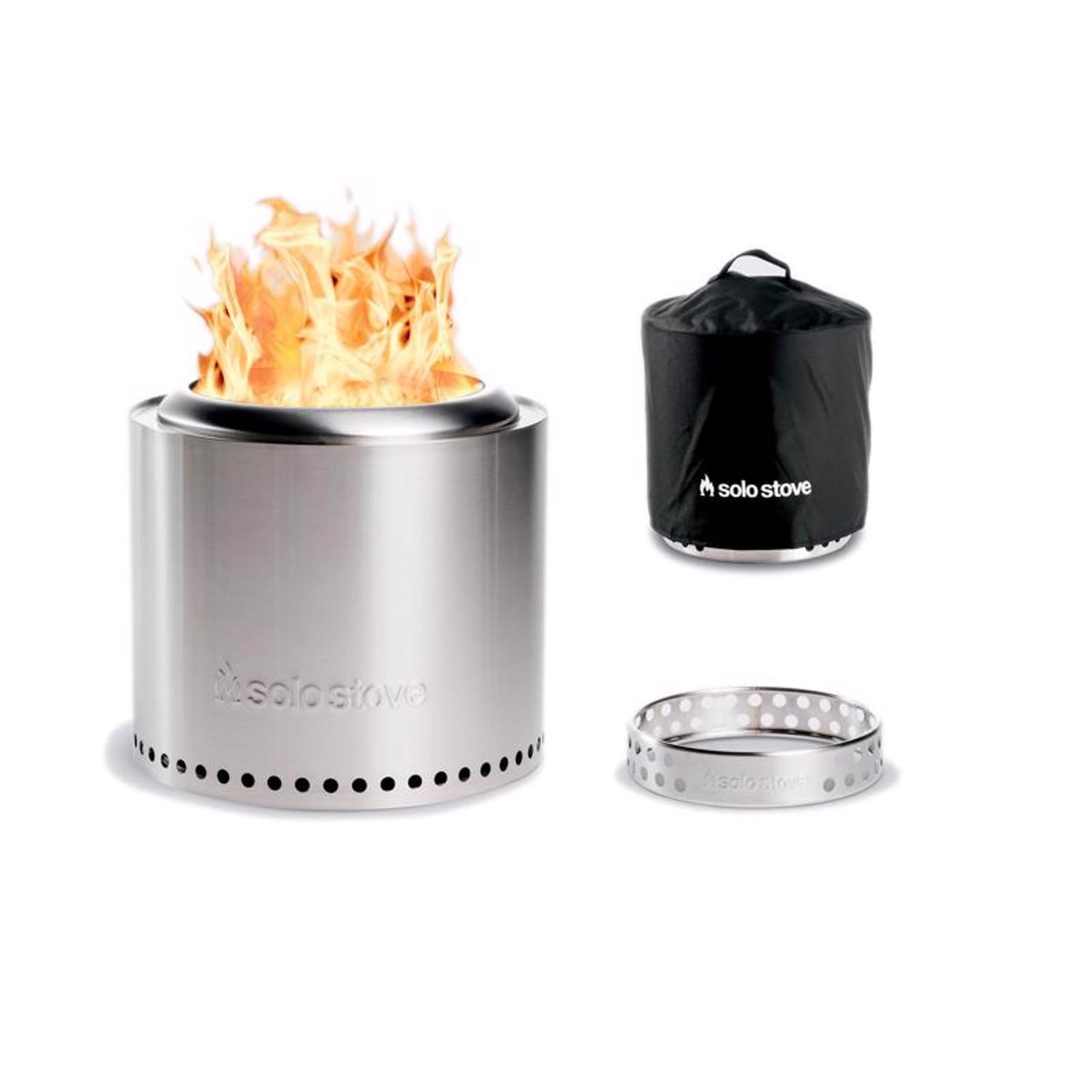 Solo Stove Bonfire 2.0 19.5 in. W Stainless Steel Round Multi-Fuel