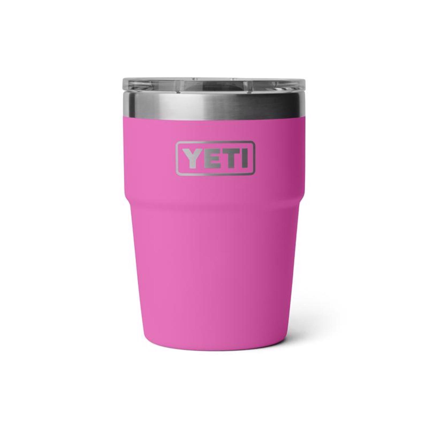 YETI Rambler 16 oz Big Wave Blue BPA Free Insulated Cup Mfr