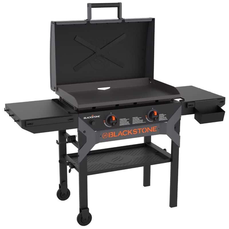 Iron Forged 28" Griddle with Hood