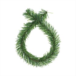 Haute Decor Green Noble Pine Window Decoration 1.5 in.