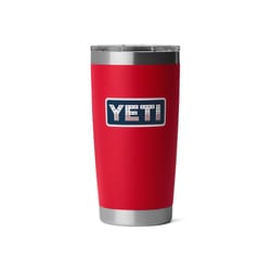 YETI Rambler 20 oz Rescue Red Patriotic BPA Free Badge Tumbler with MagSlider Lid