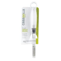 Casabella 2 in. W Soft Bristle Plastic Handle Grout Brush