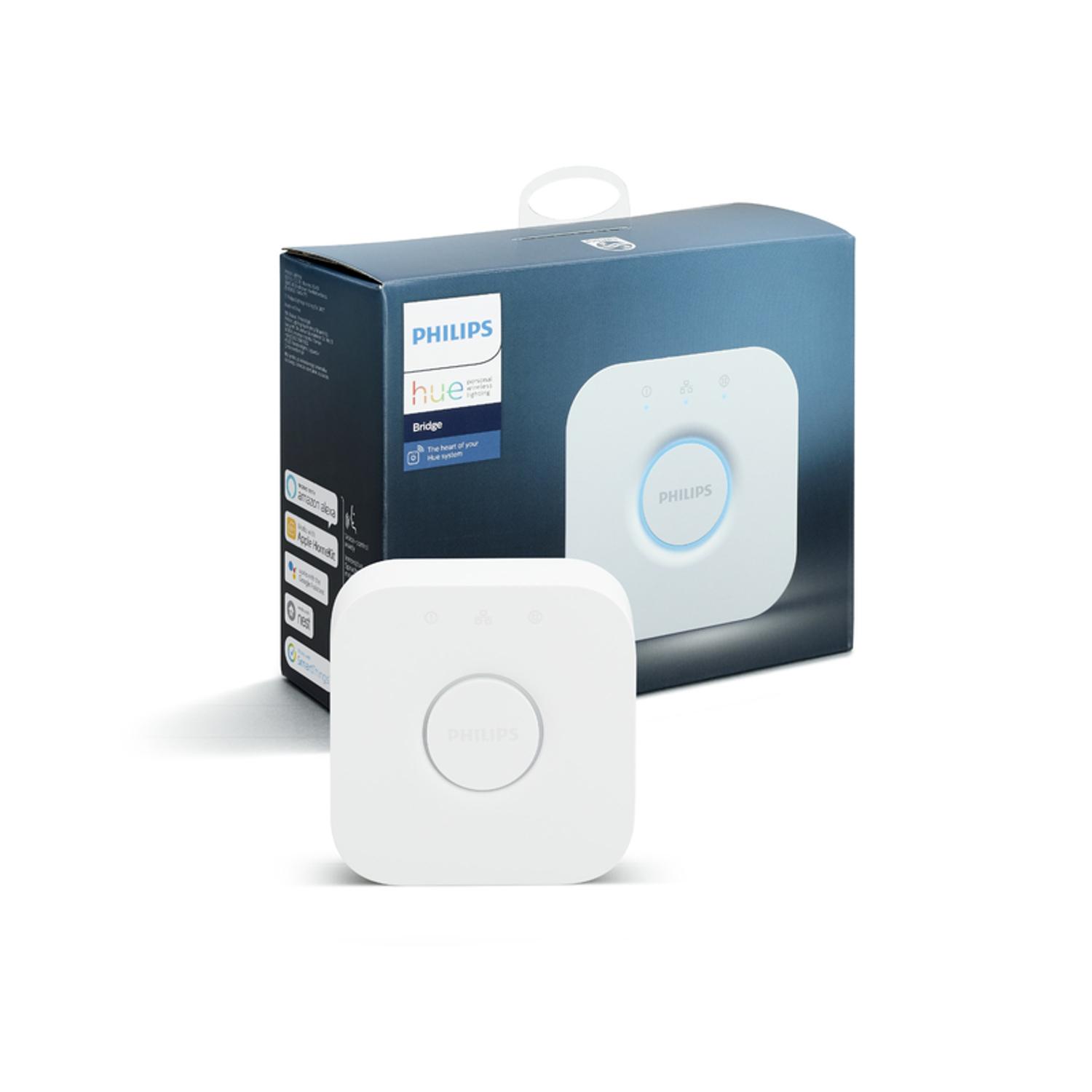 Photos - Socket Philips Hue WiFi Smart Bridge White 1 pk 458471 