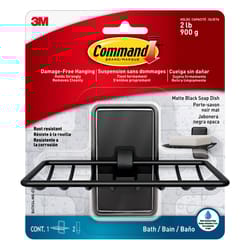 3M Command Large Metal Soap Dish 3.44 in. L 1 pk