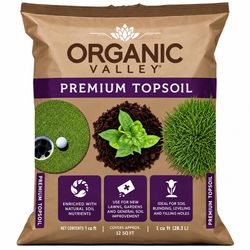 Organic Valley Premium Organic Lawn Top Soil 1 cu ft