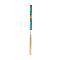 M-D Building Products 0.3 in. H X 1.375 in. W X 36 in. L Satin Brass Aluminum Carpet Trim