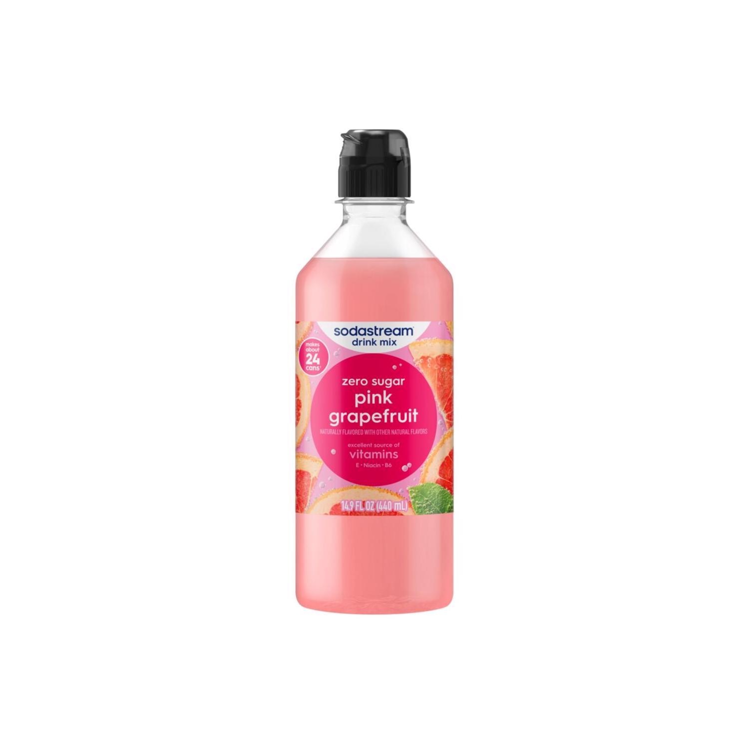 SodaStream Waters Zeros Pink Grapefruit Soda Mix 14.8 oz 1 pk Mfr