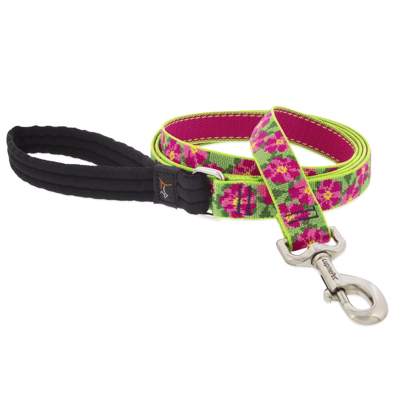 Photos - Leash LupinePet Original Multicolored Petunias Nylon Dog  22259