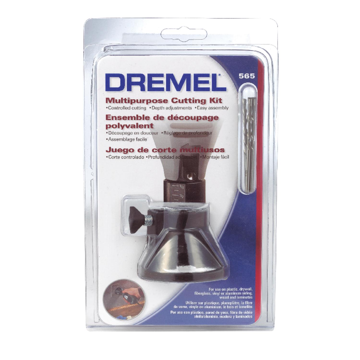 Photos - Power Tool Battery Dremel Plastic/Steel Multi-Purpose Cutting Kit 4 pc 565 