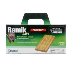 Ramik Toxic Fish-Flavored Rodenticide Bait Bar For Mice and Rats 4 lb 4 pk