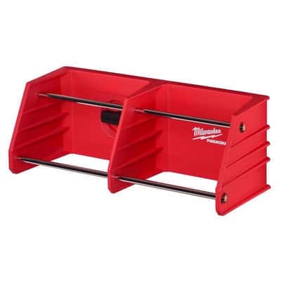 Milwaukee Packout Garage Organizer Tool Rack Black/Red