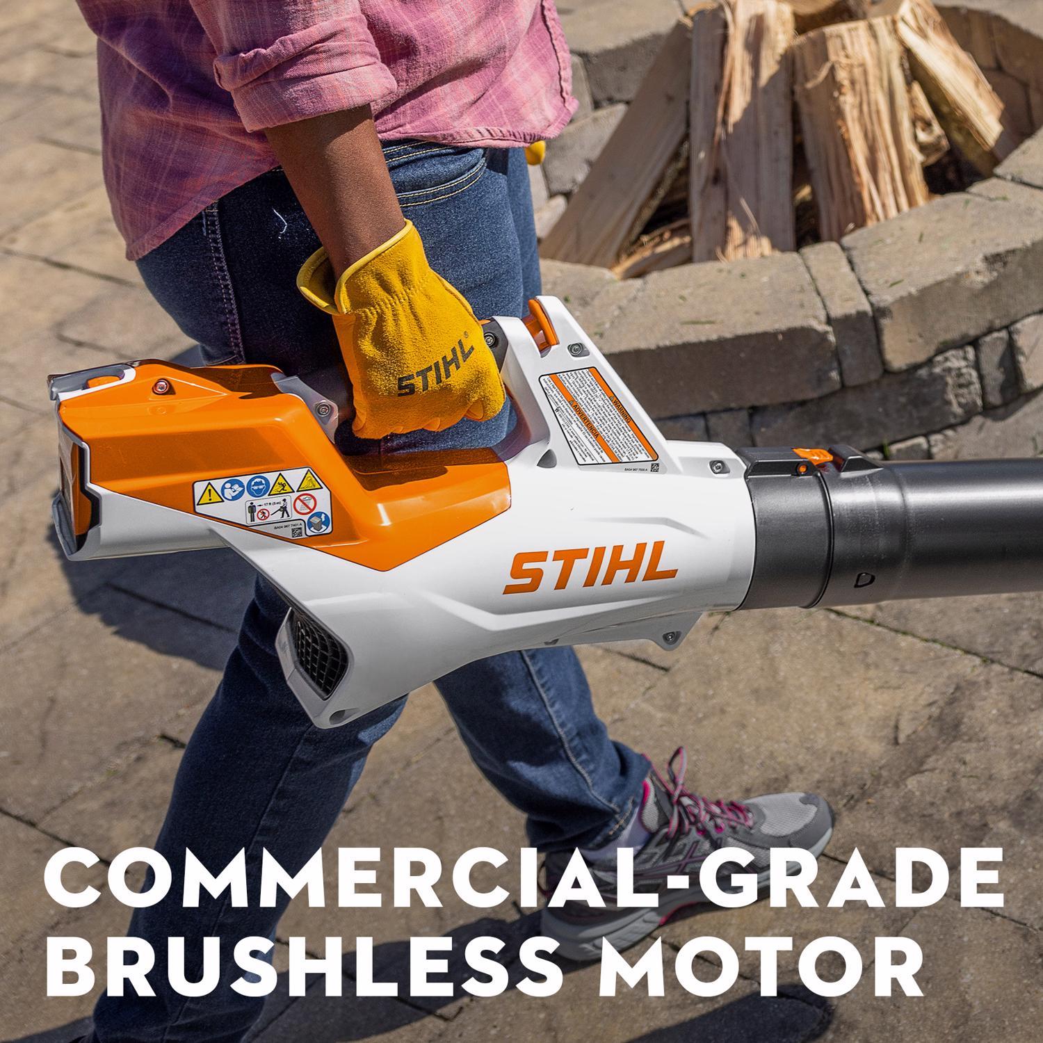 STIHL BGA 60 w/ AK 30 154 mph 459 CFM 36 Battery Handheld Blower