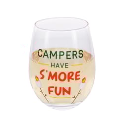 Pavilion We People 18 oz Clear Glass Stemless Wine Glass