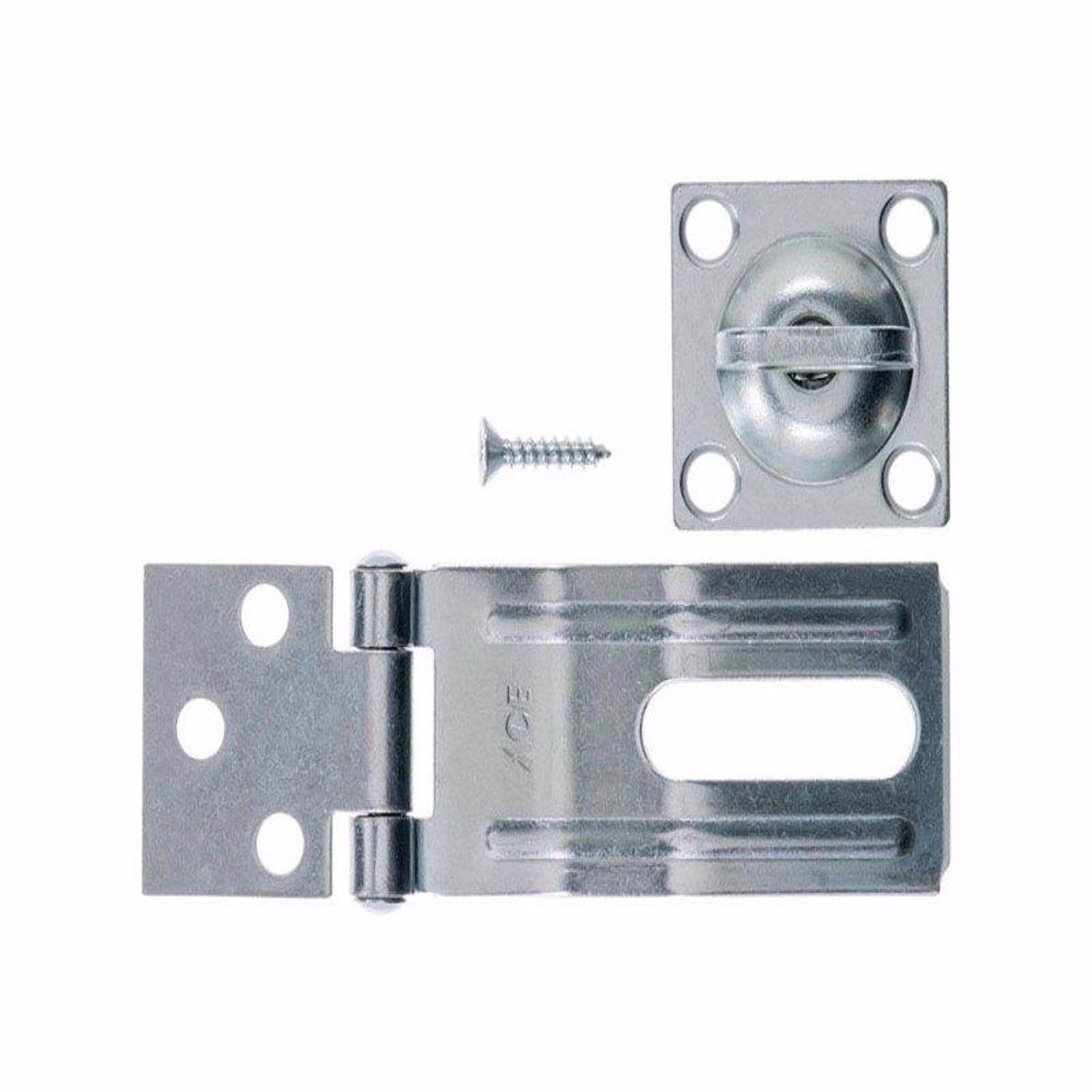 Ace Zinc 3-1/4 in. L Swivel Staple Safety Hasp 1 pk Mfr# 01-3730