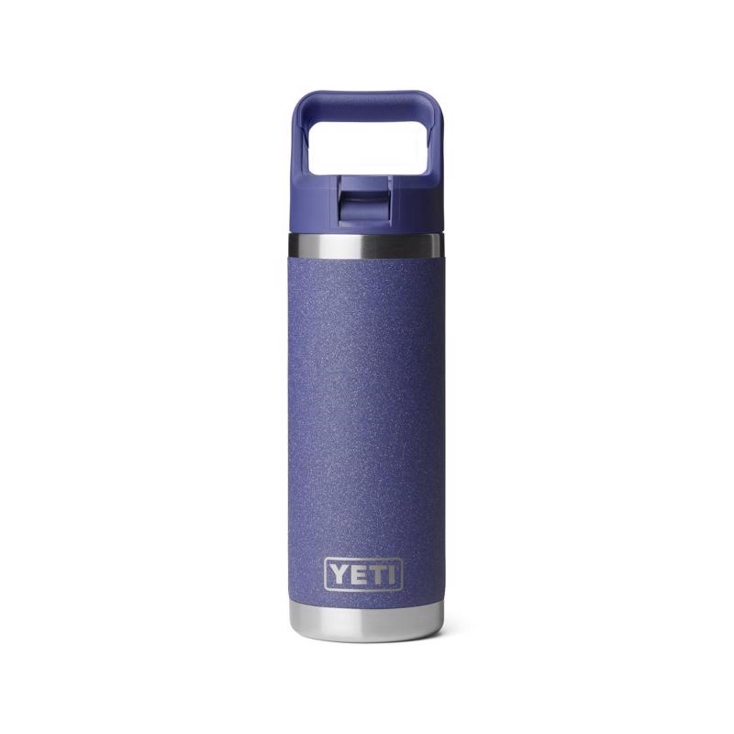 YETI Rambler 18 oz Moon Dust BPA Free Bottle with Straw Cap Mfr
