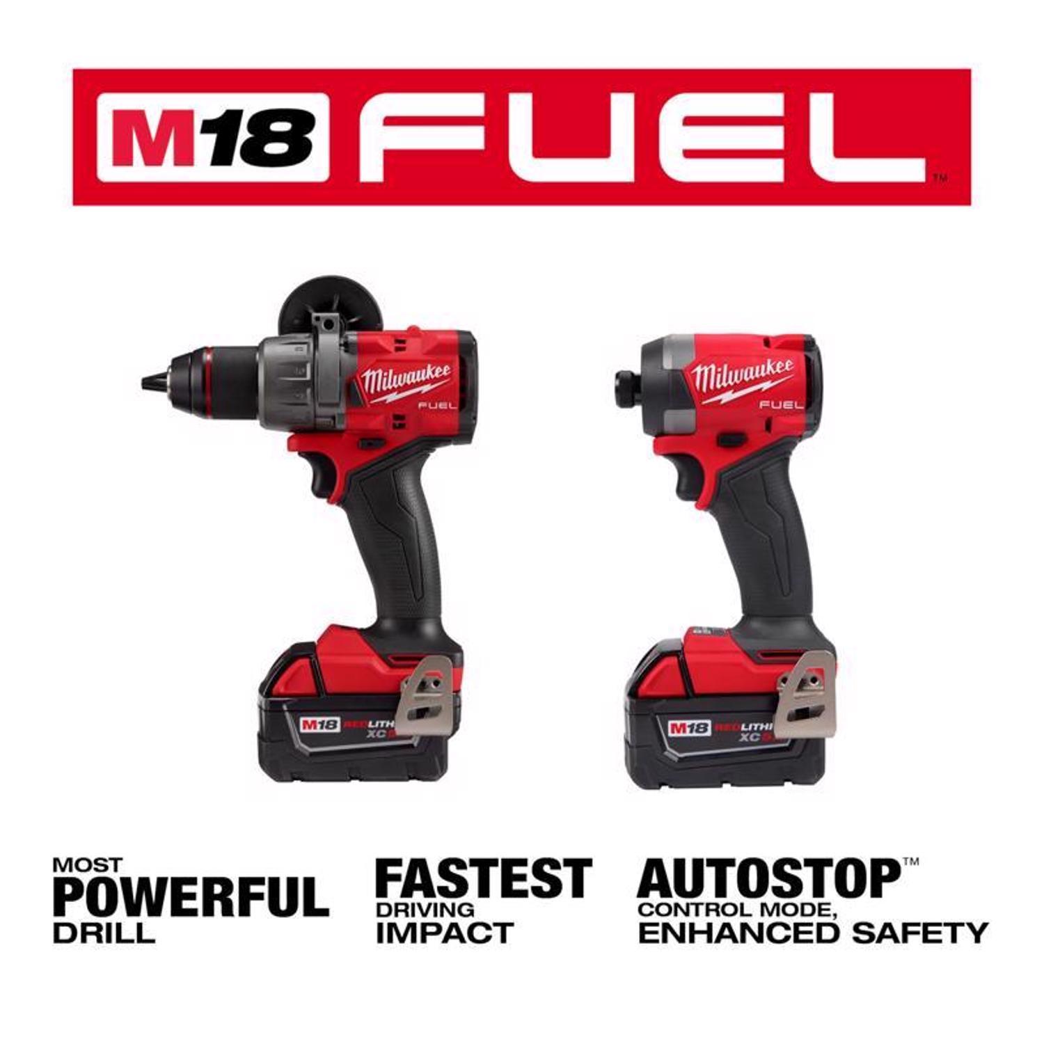 Milwaukee M18 FUEL Cordless Brushless Tool Combo Kit Mfr# 3697