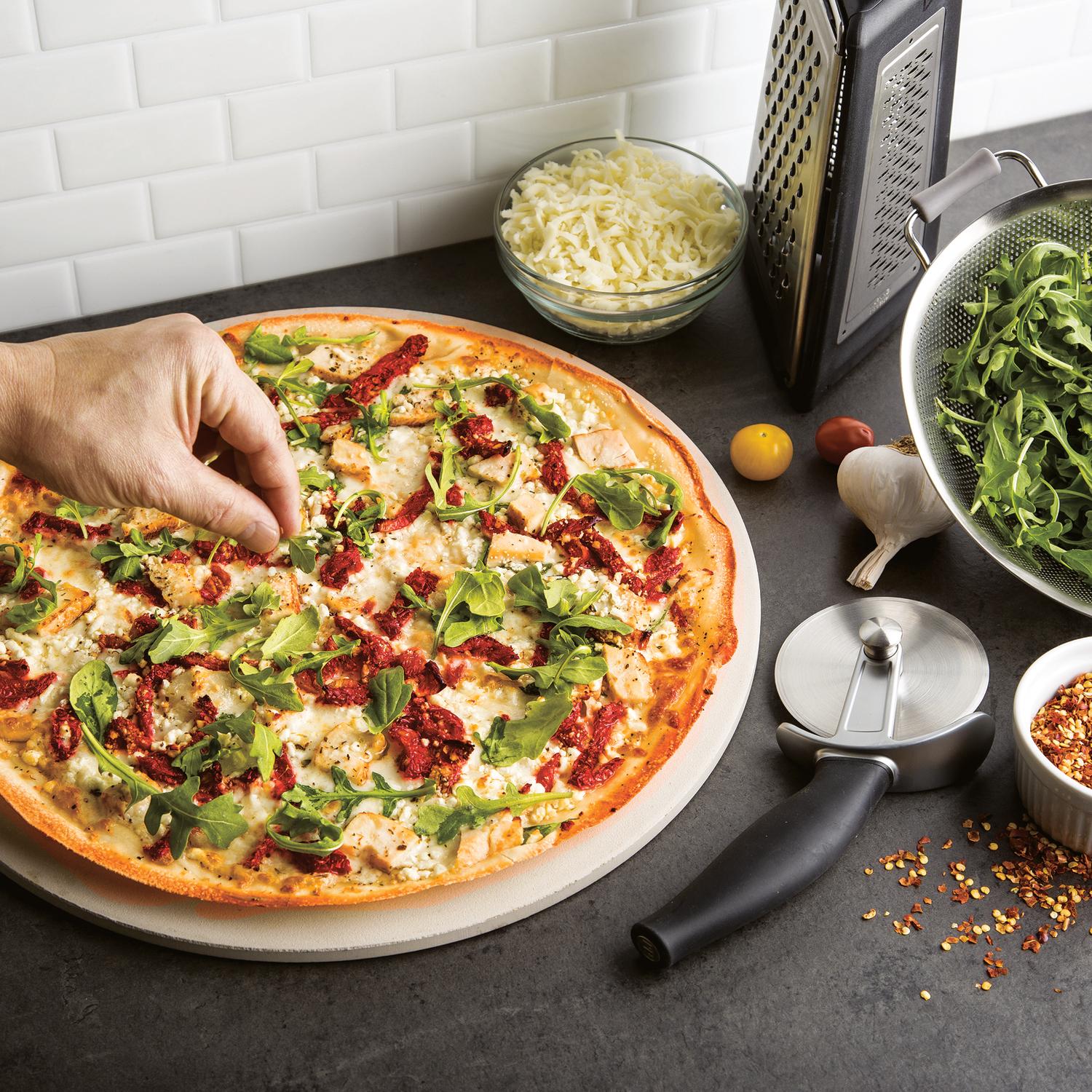 Progressive PL8 Black Stainless Steel Pizza Wheel - Thumbnail 5