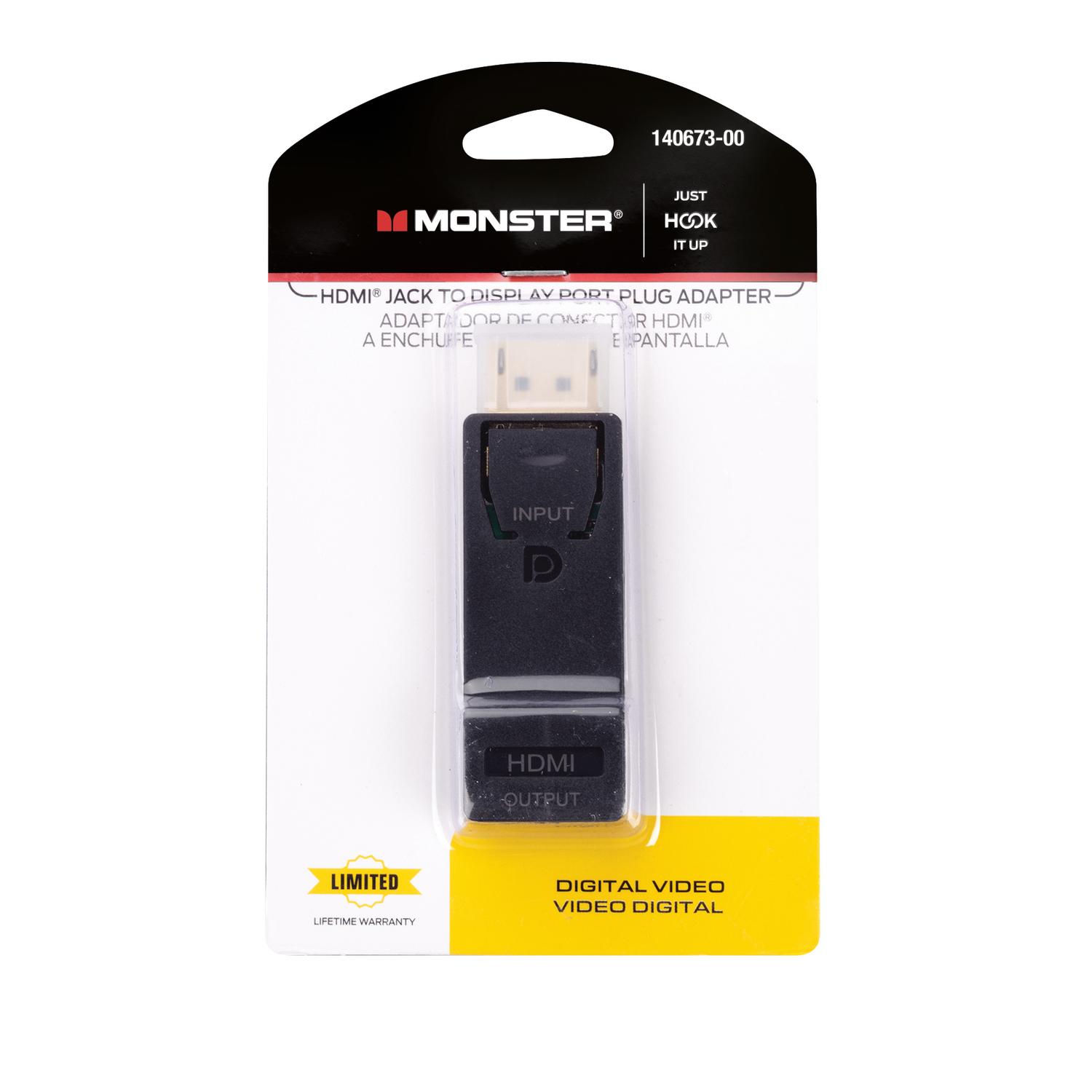 Monster HDMI to DisplayPort Adapter - Thumbnail 3