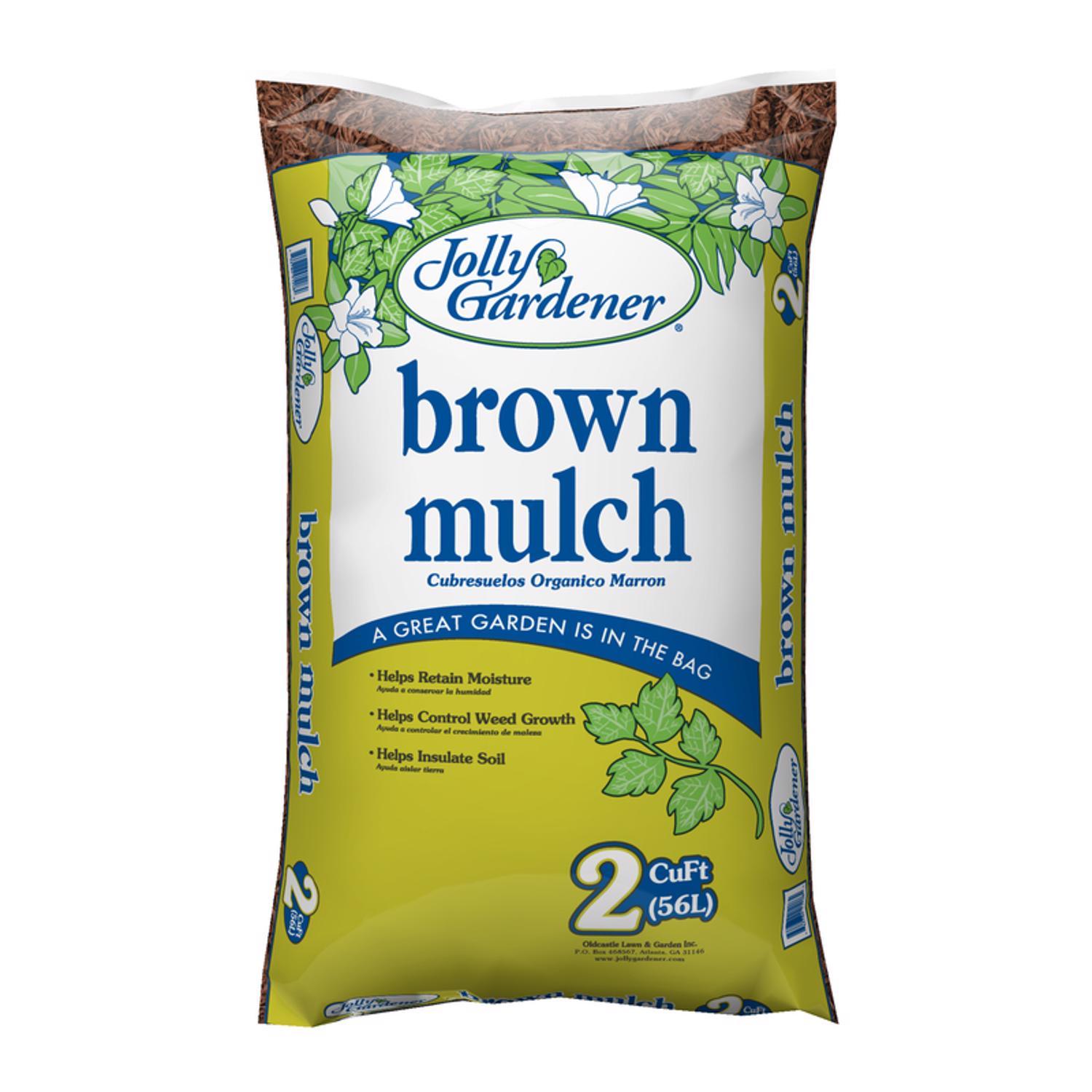 Jolly Gardener Brown Bark Mulch 2 cu ft Mfr# 155000047 - Ace Hardware