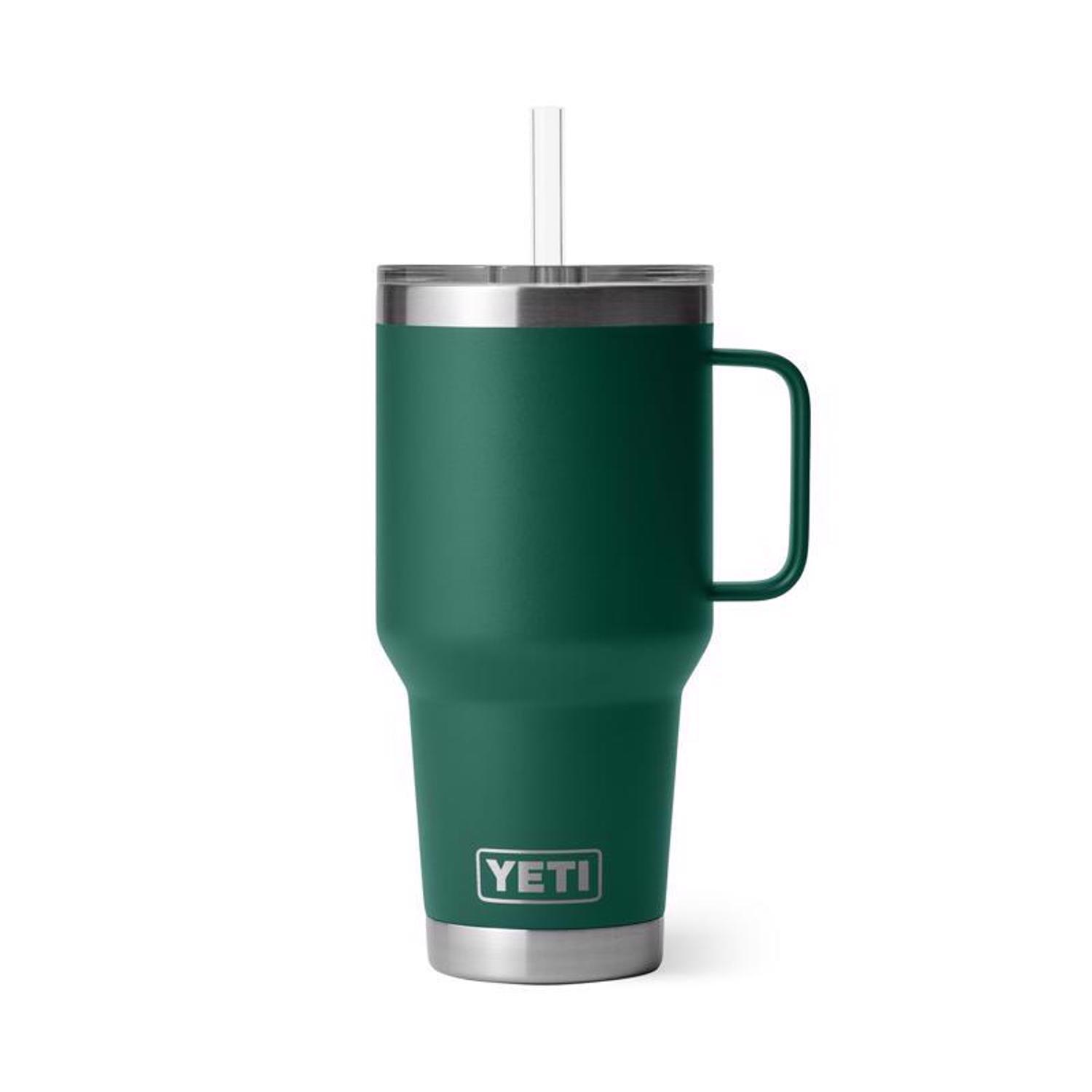 YETI Rambler 35 oz Moon Dust BPA Free Straw Mug Mfr