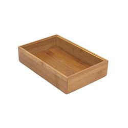 Lipper International 2 in. H X 9.125 in. W X 6 in. D Bamboo Drawer Organizer