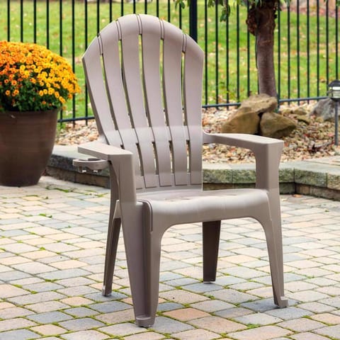 adams portobello resin patio umbrella base Furniture | Stacking Big Easy Chair Our Resin Coated Concrete Base is the perfect addition to elevate your outdoor dining experience Adams Big Easy Portobello Polypropylene