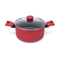 Moneta IUNO Riviera Aluminum Dutch Oven 8.5 in. 3 qt Red