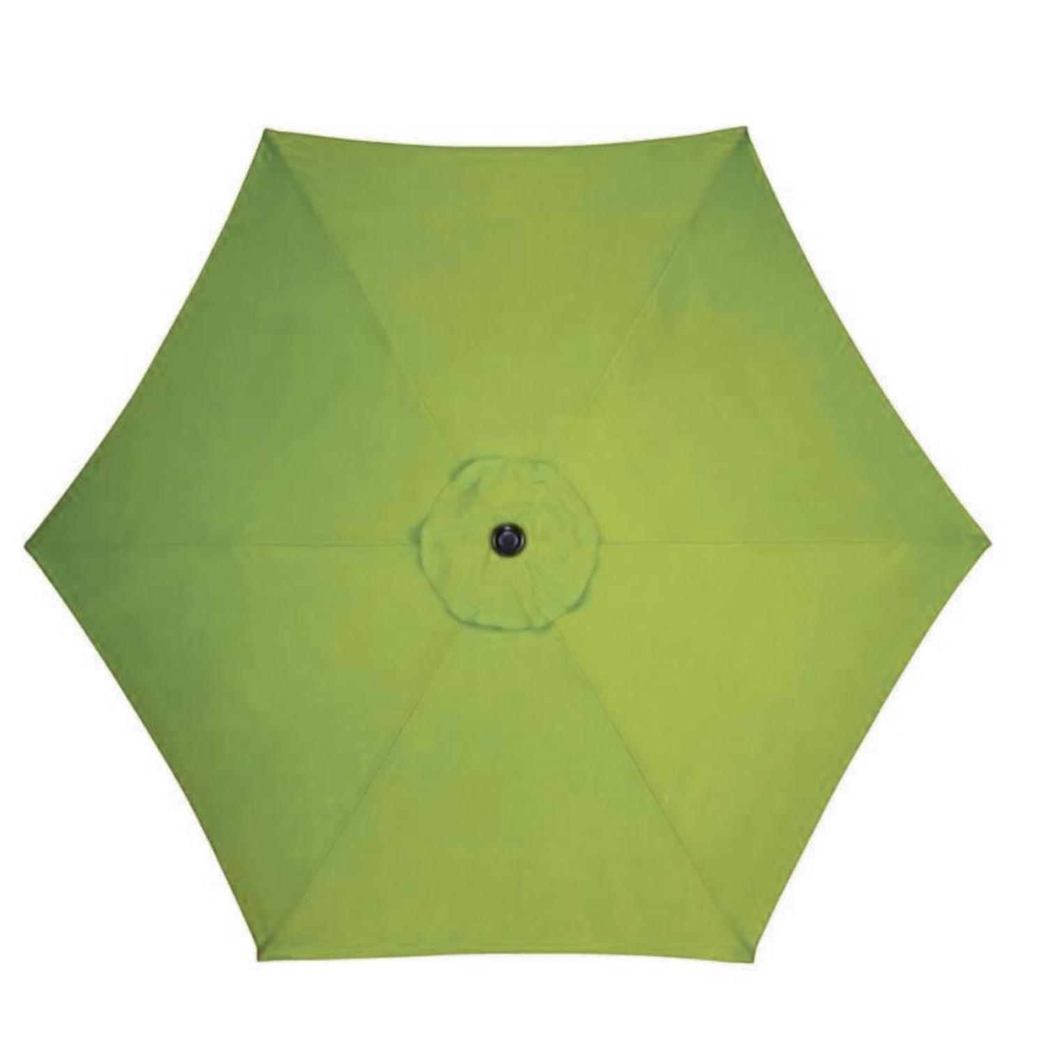 ace hardware yellow patio umbrella Living Accents 9 ft. Tiltable Yellow Market Umbrella Mfr# YQ101BK-YL