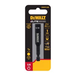 DeWalt ELITE SERIES 1/4 in. X 2-9/16 in. L Steel Nut Driver 1 pc