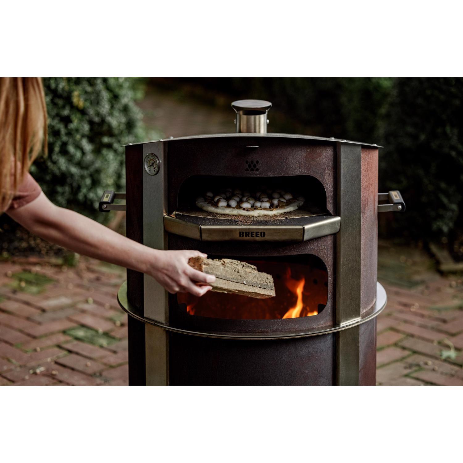 Breeo Live-Fire Wood Fired Outdoor Pizza Oven - Thumbnail 4