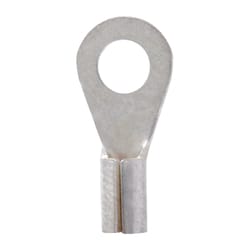 Jandorf 16-14 Ga. Uninsulated Wire Ring Terminal Silver 5 pk
