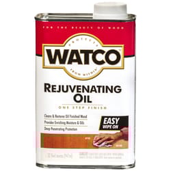 WATCO Transparent Satin Clear Oil-Based Rejuvenating Oil 1 qt