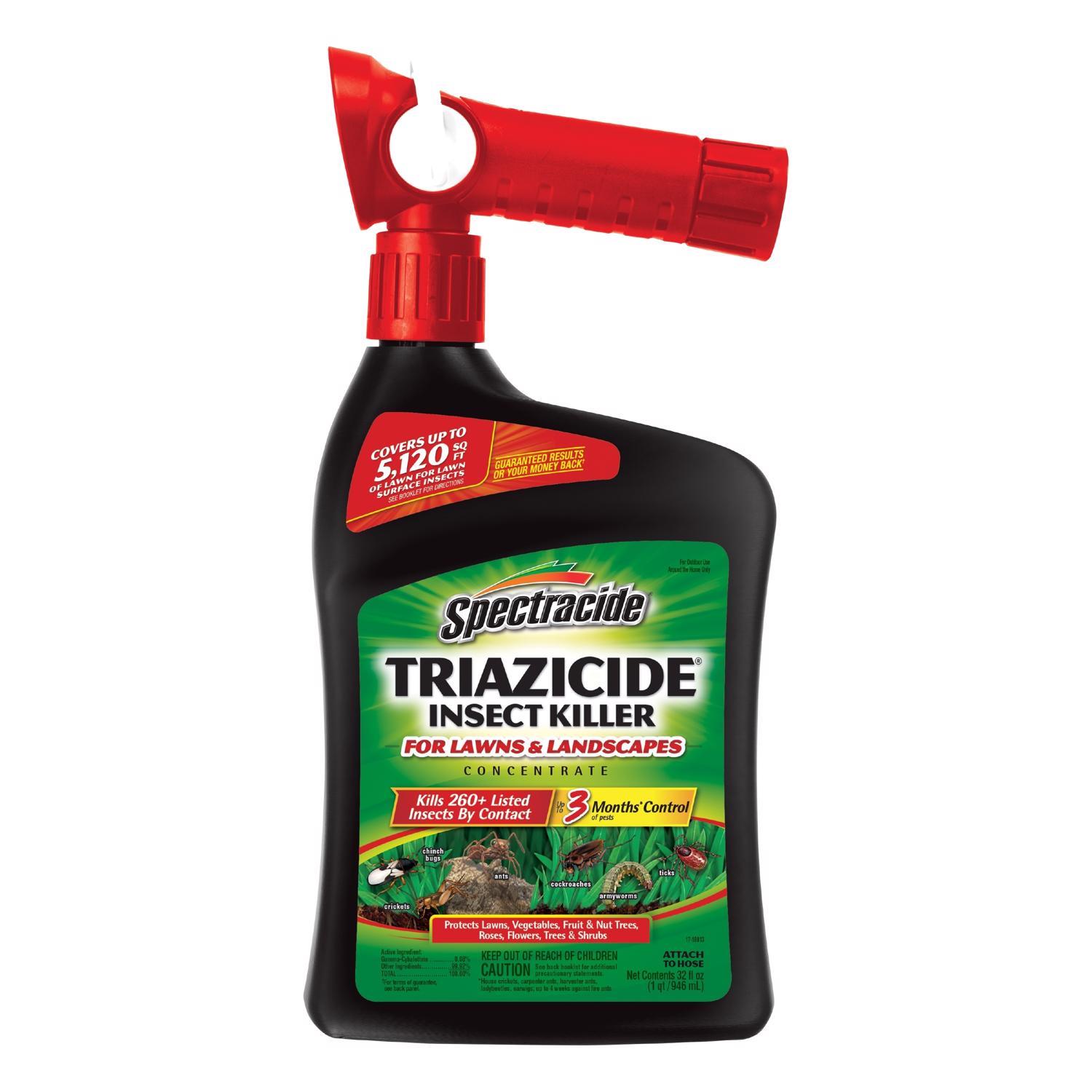 Spectracide Triazicide For Lawns Insect Killer Liquid Concentrate 32 oz - Thumbnail 2