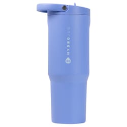 Hydrojug 32 oz Blue Sports Water Bottle w/Straw