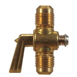 JMF Company MPT Brass Ground Plug Valve