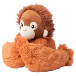 Hugimals World Hugarounds Ollie the Orangutan Weighted Neck and Shoulder Wrap Orange
