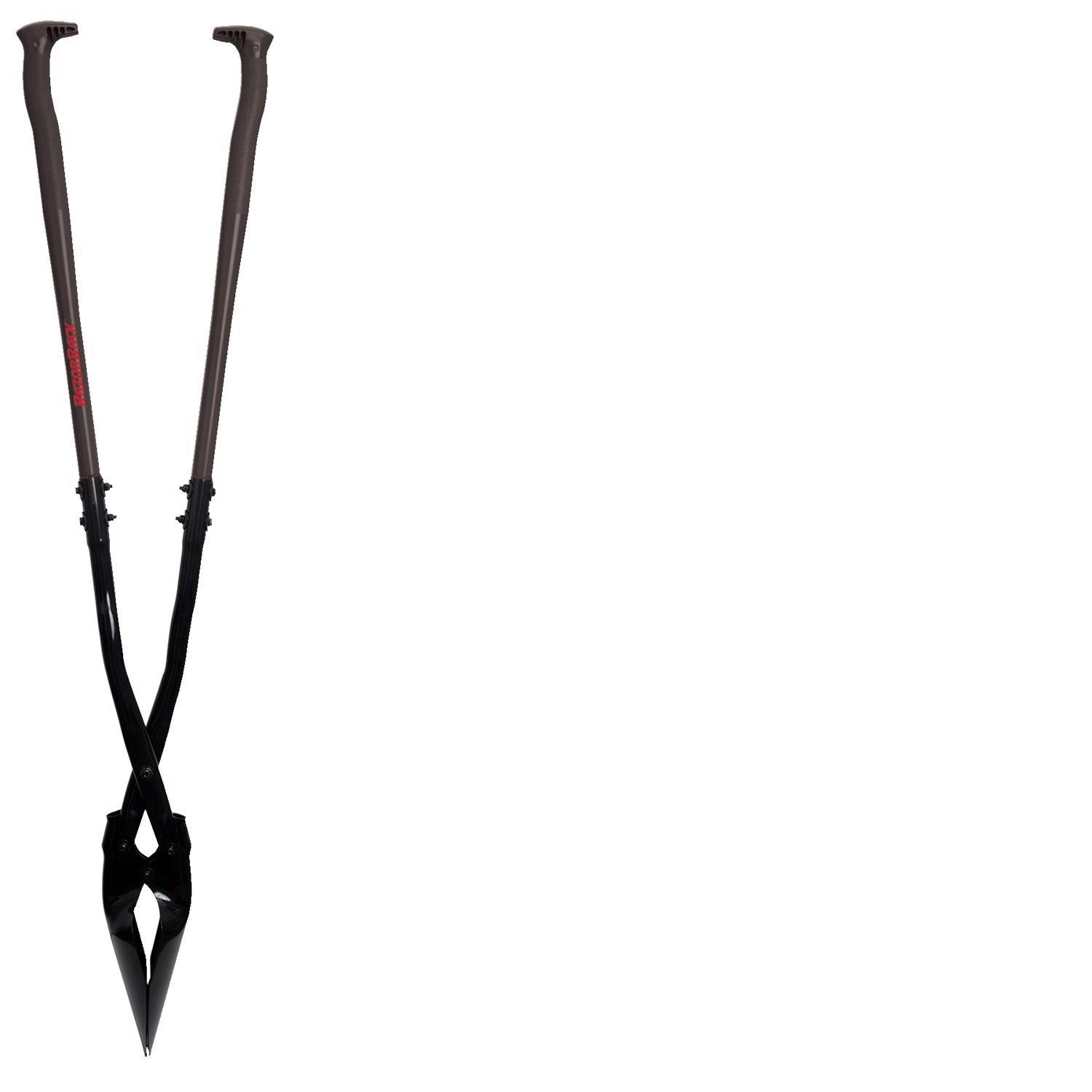 Razor-Back Dig Ez 60 in. Steel Post Hole Digger Fiberglass Handle