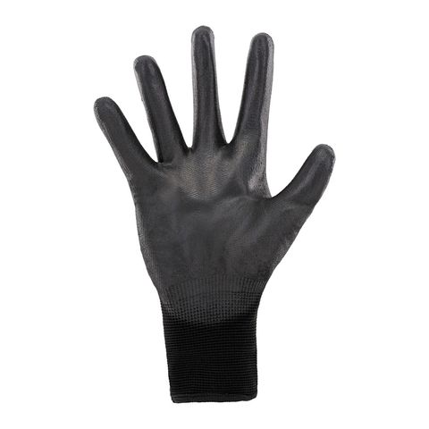 Ace Men's Indoor/Outdoor Coated Work Gloves Black L 1 pair Mfr
