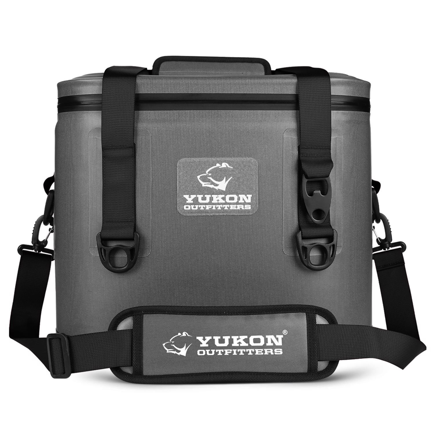 Yukon Outfitters Charcoal/Green 30 cans Cooler Tote Mfr