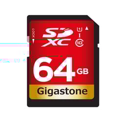 Gigastone 64 GB SDXC Flash Memory Card 1 pk