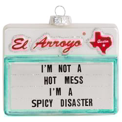 El Arroyo Multicolored Spicy Disaster Ornament