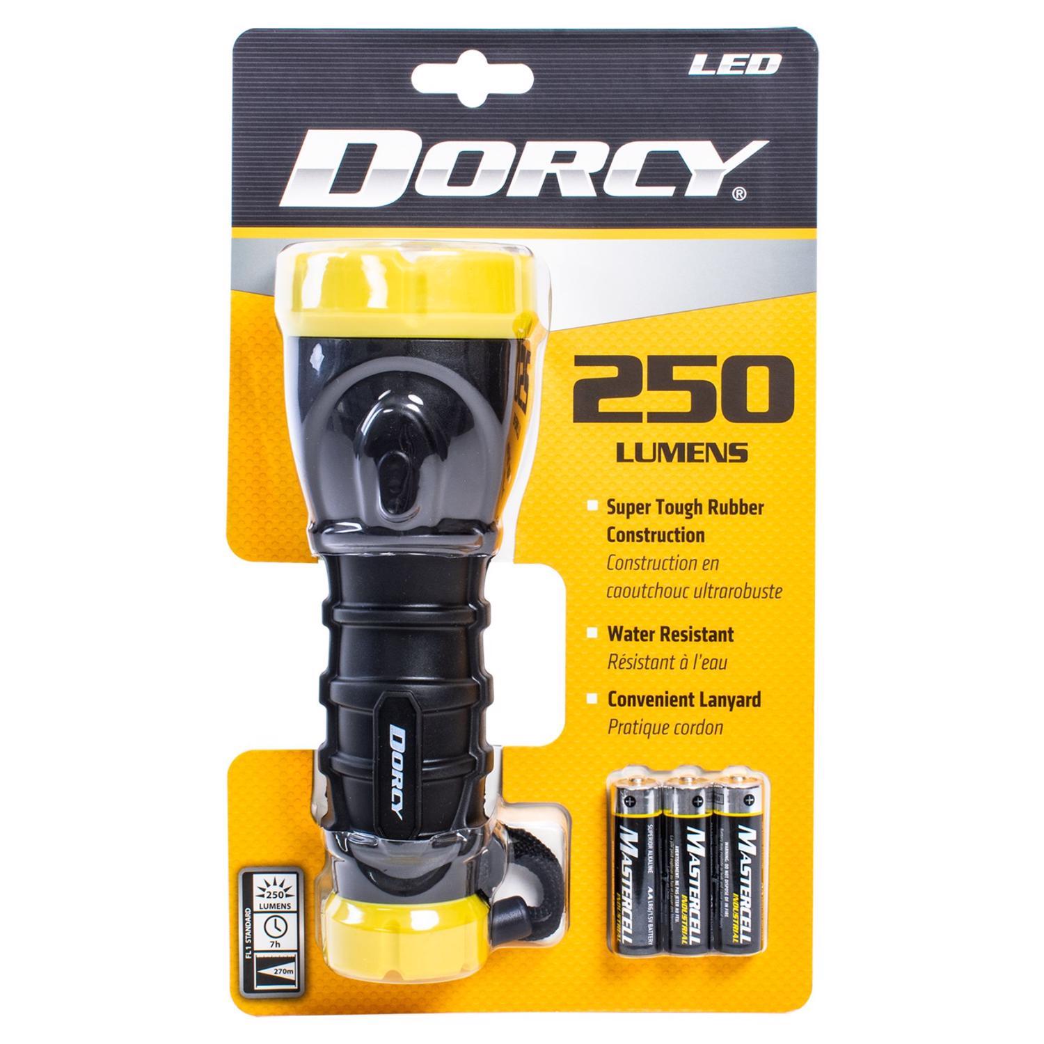 dorcy rechargeable flashlight battery USB Aluminum LED This flashlight is an excellent value option for all uses around the home Dorcy Ultra HD Rechargeable Flashlight