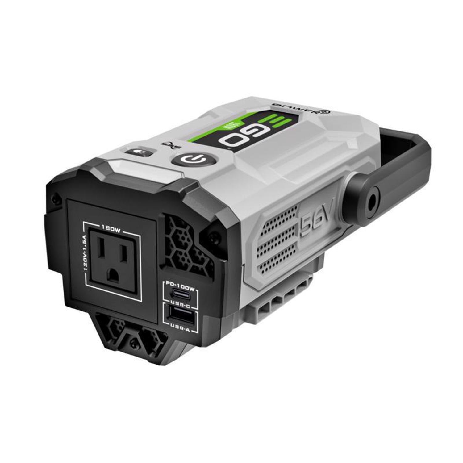 Ace Hardware EGO Power+ Nexus Escape 180 W Portable Sine Wave Inverter