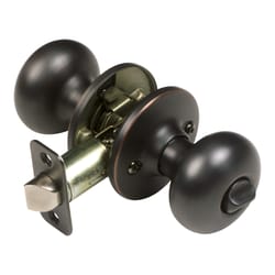 Design House Cambridge Oil Rubbed Bronze Privacy Knob