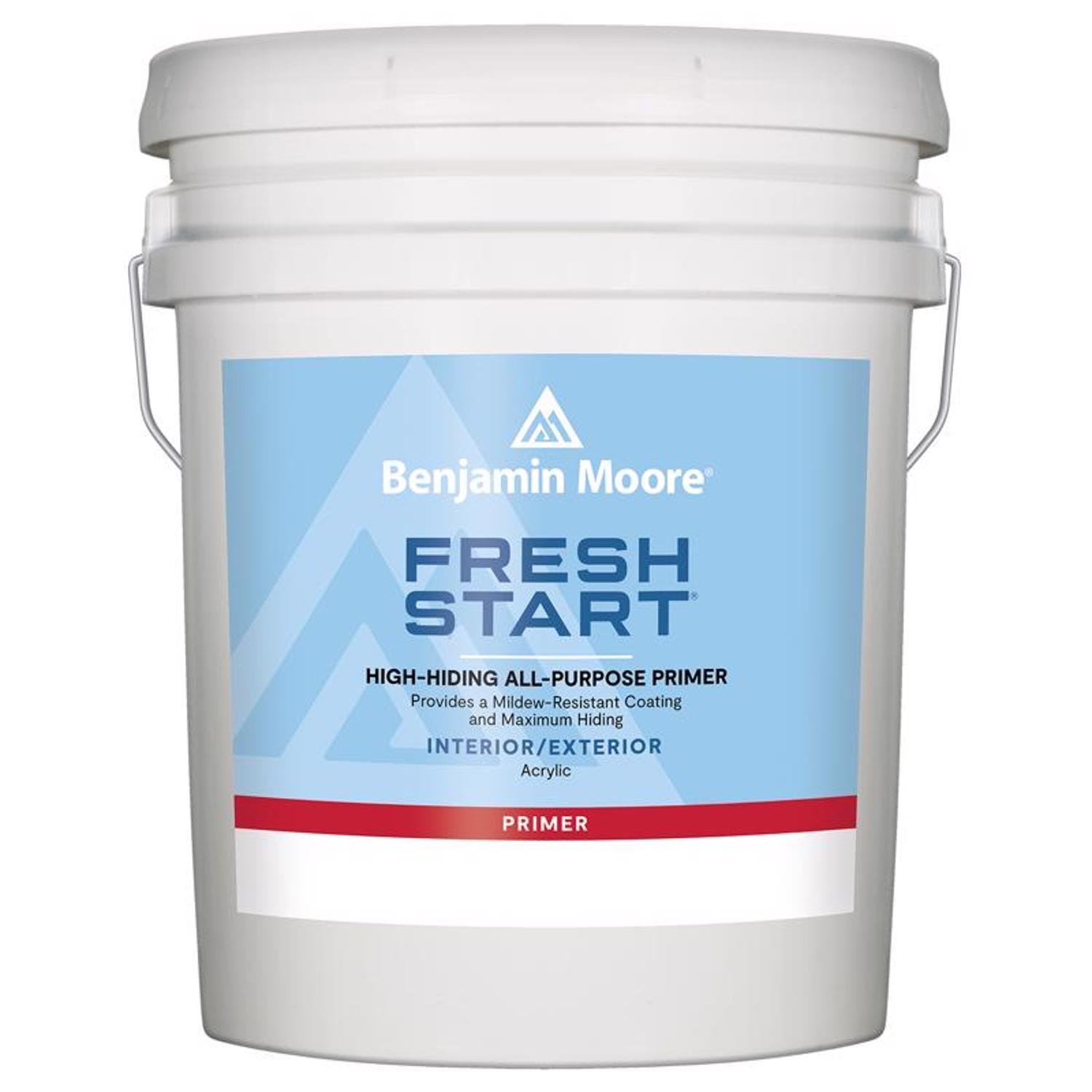 Benjamin Moore Fresh Start White Low Luster Acrylic Latex Primer 5