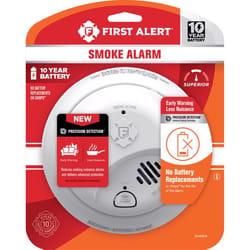 First Alert 10 Year 10-Year Battery Ionization Smoke Detector 1 pk